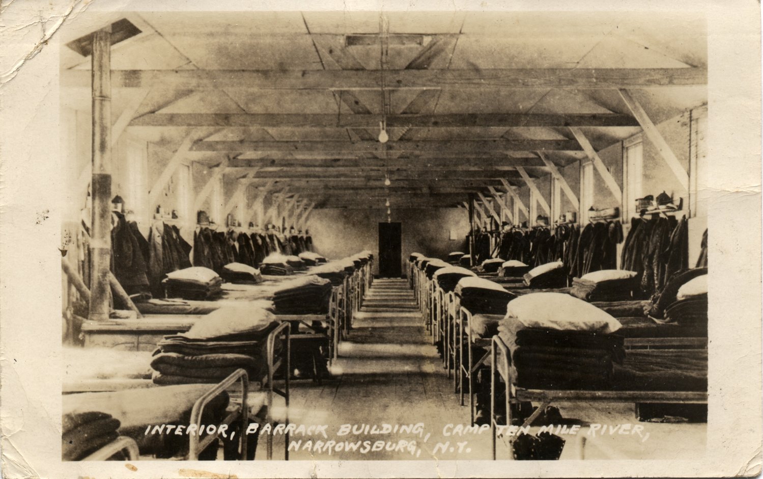 The barracks at Ten Mile River’s CCC camp.